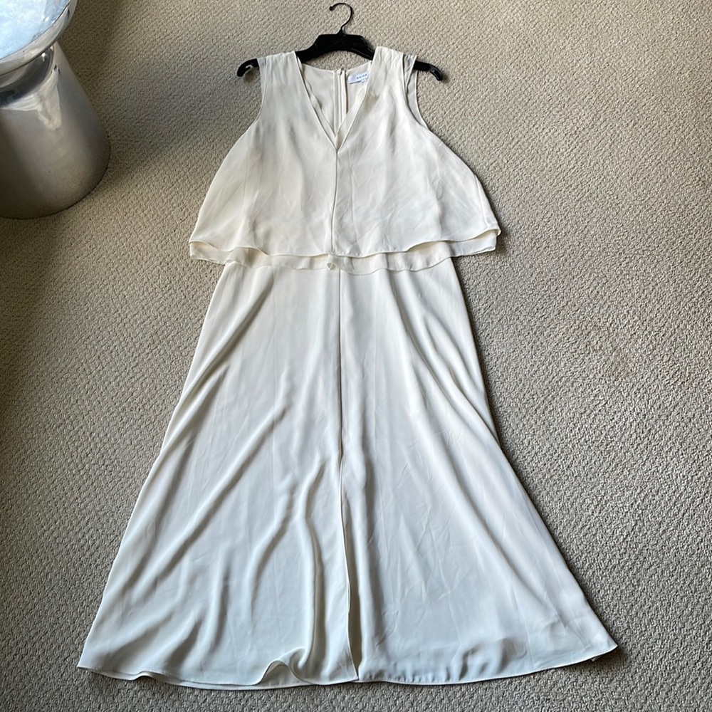 Reiss Ivory 2 tier Dress Size 8